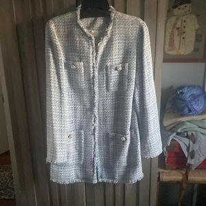 Elie Tahari Boucle Jacket